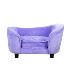 Yoonnie room Pet Sofa Bed, Velvet Fabric Pet Couch Chair with Removeable Wash...