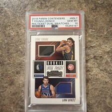2018-19 Panini Contenders - Trae Young/Luka Dončić #RD-LT for sale