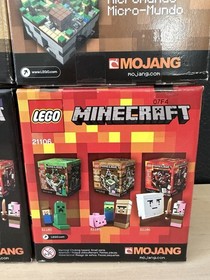 Brand New LEGO Minecraft Micro World Full Set (21102 21105 21106 21107)