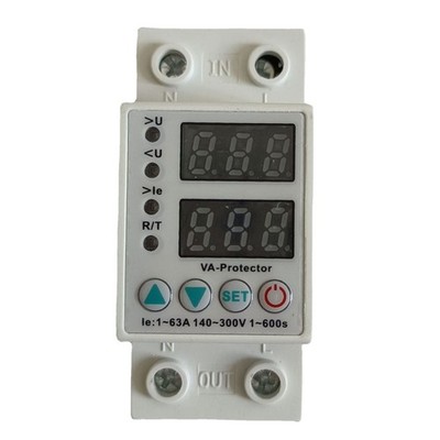Voltage Protective Device Current Limit for Protection Voltmeter Kwh 63A 220V