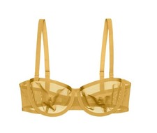 NWT The Balconette Mesh Marigold Sz 40C