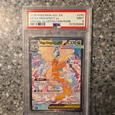 Pokemon TCG PSA 9 2026 Ascended Heroes EN Mega Dragonite ex 290/217 SIR Holo