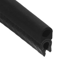 Car Door Weather Stripping 6.5FT, 7mm x 16mm with Top Bulb Fit 0.5 to 2.5mm Edge