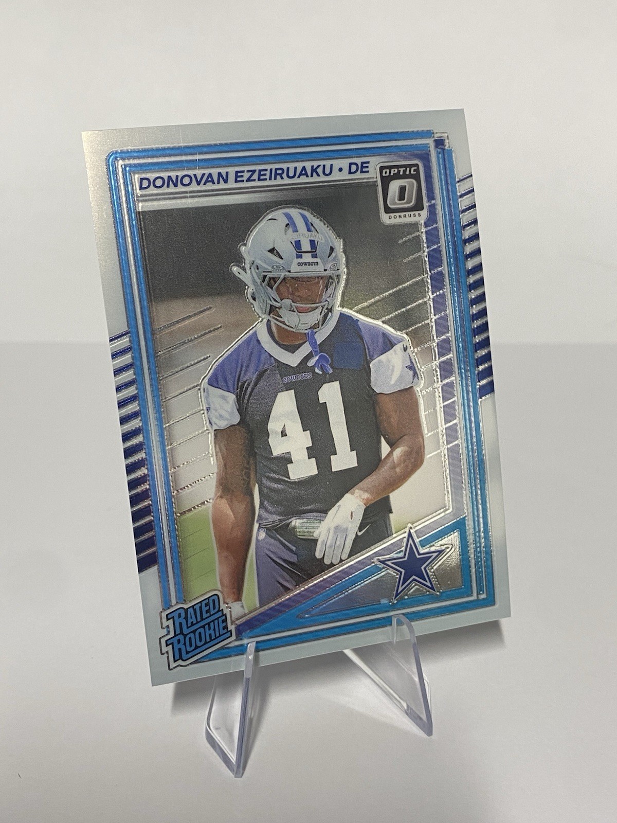 2025 Panini Donruss Optic - Donovan Ezeiruaku Rated Rookie #230 - Cowboys