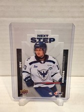 2021-22 Upper Deck CHL Next Step Joshua Roy Card #NS-12