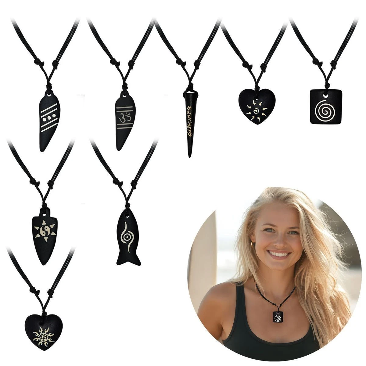 Ciondolo in argento sterling Wind Surfer .925 x 1 Ciondoli per windsurf