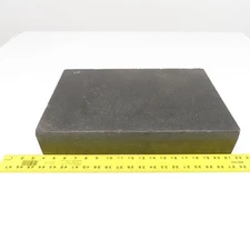 18" x 14" x 3" Thick Black Granite Layout Measurement Surface Plate