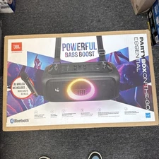 JBL PartyBox On-the-Go Essential Portable Bluetooth Party Speaker powerful bass