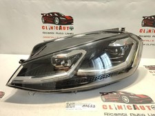 FARO FANALE ANTERIORE SINISTRO SX PER VOLKSWAGEN Golf 7 Berlina 5G1941035 CLHA 
