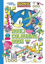 Sonic The Hedgehog: Adult Colouring Book Sega Paperback Book