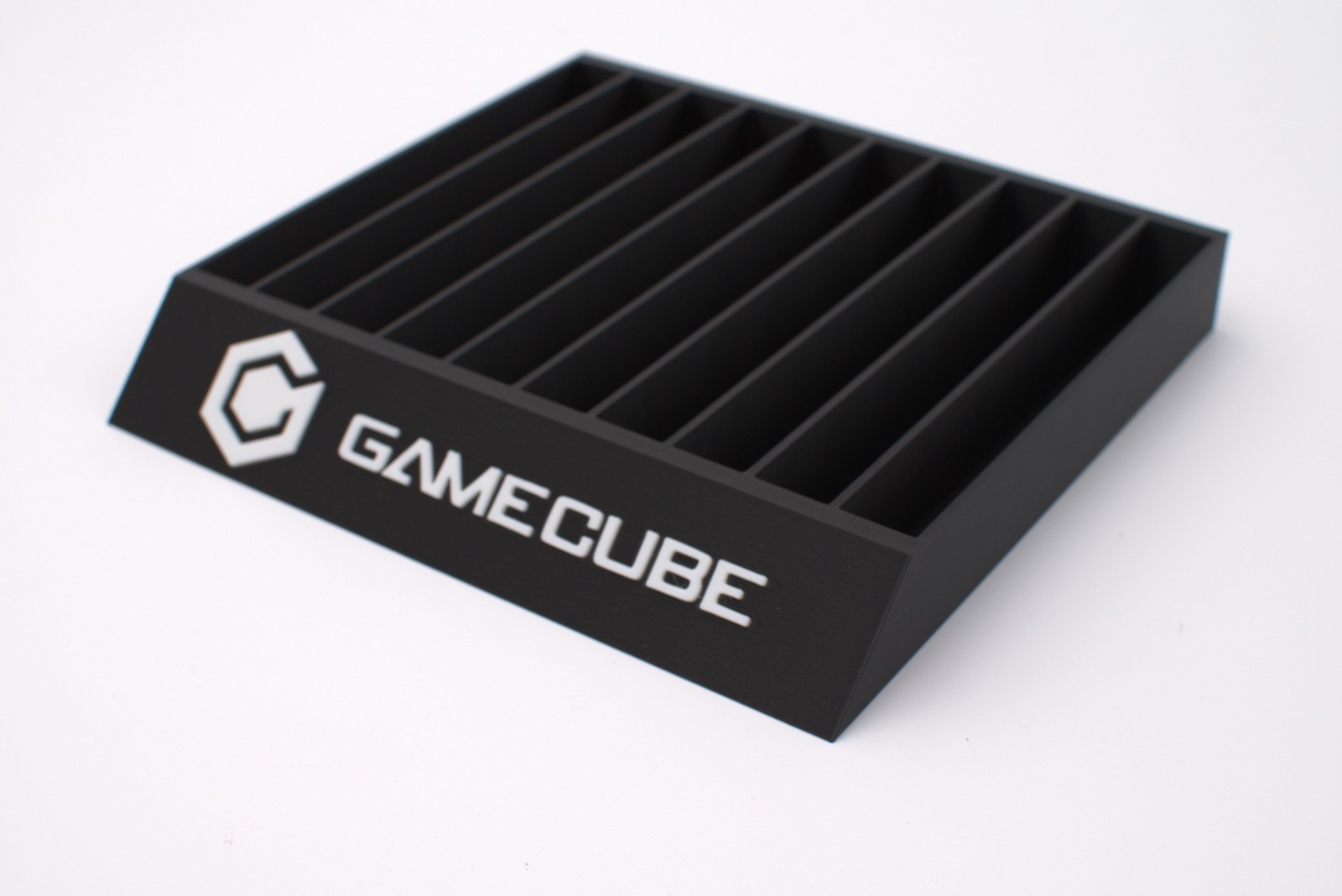 GameCube Video Game Case Holder Stand Storage Rack Display Shelf Organizer