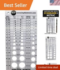 Screw Thread Gauge - Metric  SAE, Precision Drill Bit Recommendations