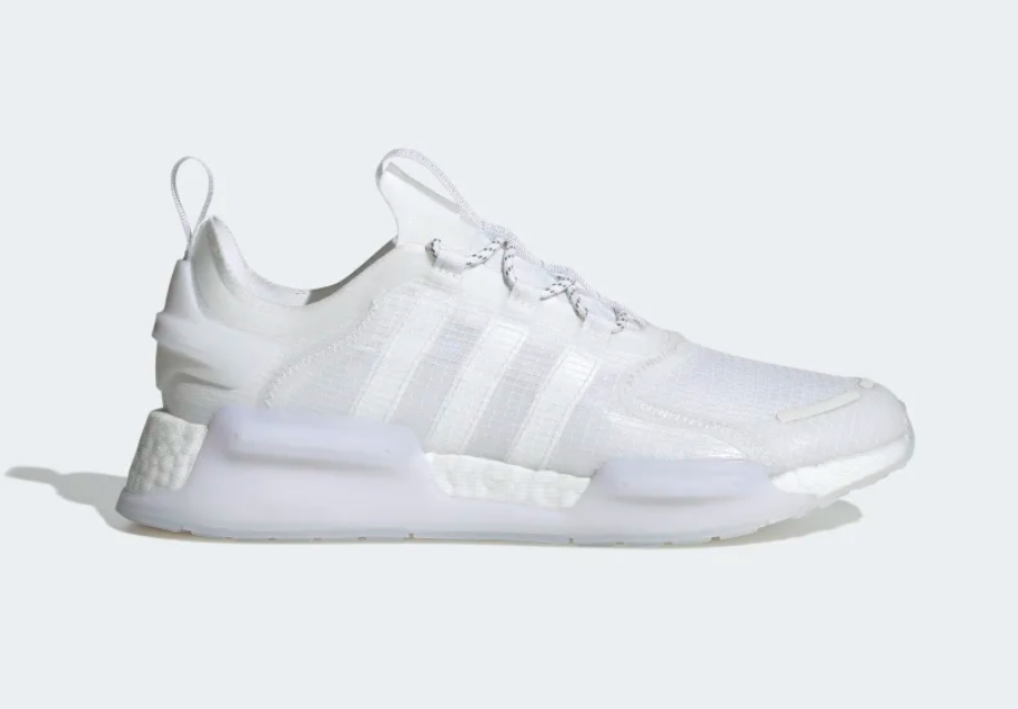 NIB ADIDAS NMD_V3 SHOES Sneakers GX3374 NMD V3 Triple White M 12 W 13.5 P$160 R1
