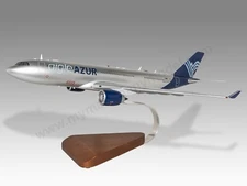 Airbus A330-200 Aigle Azur Desk Wood Airplane New Model Large Scale 1/144