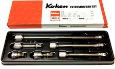 Ko-ken PK3763/6 3/8" Wobble Fix Extension Bar Set 6pcs Professional Tools Japan