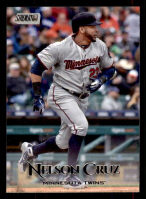 2019 Stadium Club #169 Nelson Cruz Minnesota Twins