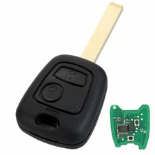 Button Keyless Entry Remote Control Key Fob 433MHz PCF7961 Chip for Peugeot 307A