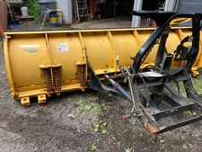 fisher 10 ft. hydraulic snowplow for int. terrastar