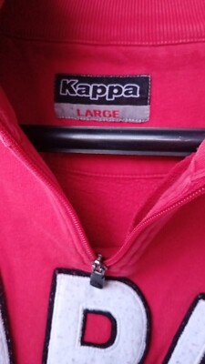Kappa Japan Vintage 1/4 Zip Sweatshirt sz L | eBay