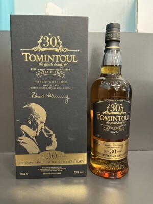 Tomintoul 30 Years - Third Edition - Robert Fleming - 0,7l - 53% alc. Vol.