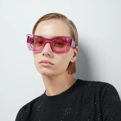 Gucci Women Sunglasses Trans Pink Orange Violet Grad  display picture 1