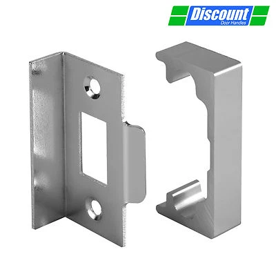 DISCOUNT DOOR HANDLES Kit de descuento para puertas dobles/puertas francesas - níquel cepillado o latón pulido
