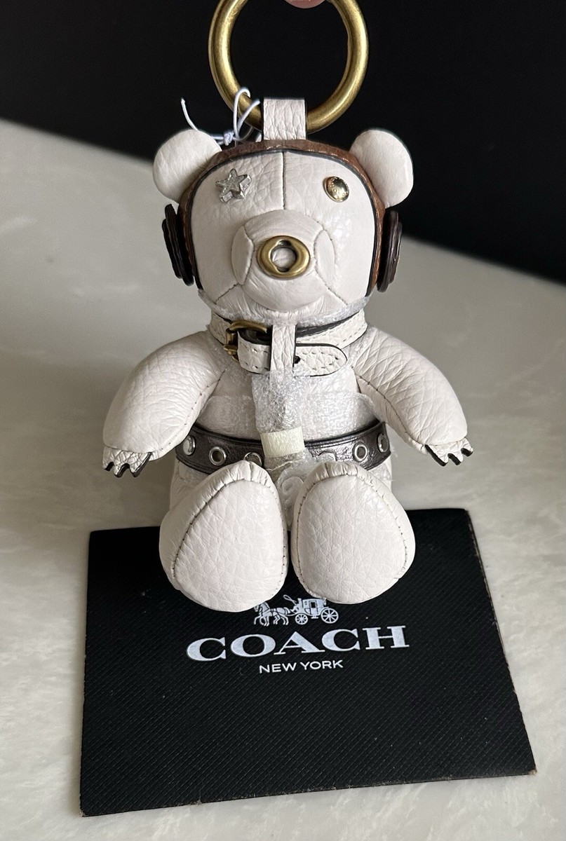 STAR WARS x COACH LTD PRINCESS LEIA CHALK/MULTI LEATHER BEAR BAG