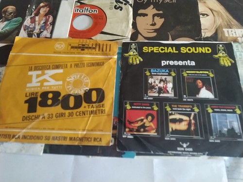 Lotto Dischi 45 Giri Pravo The Rokes Bazar Elton John - Foto 5 di 13
