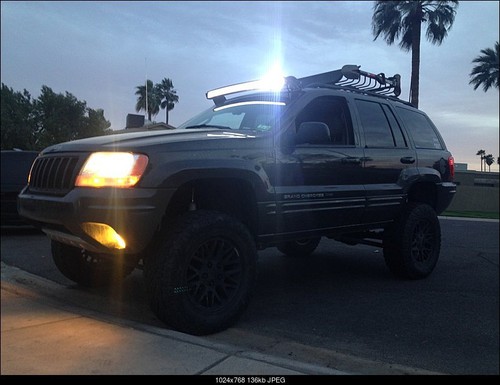42" inch Amber White Strobeflash Led Curved Work Light Bar Combo Offroad Remote - Picture 4 of 10