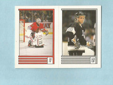 1989-90 OPC Hockey Sticker Darren Pang #10 Steve Duchesne #150 Tony Granato