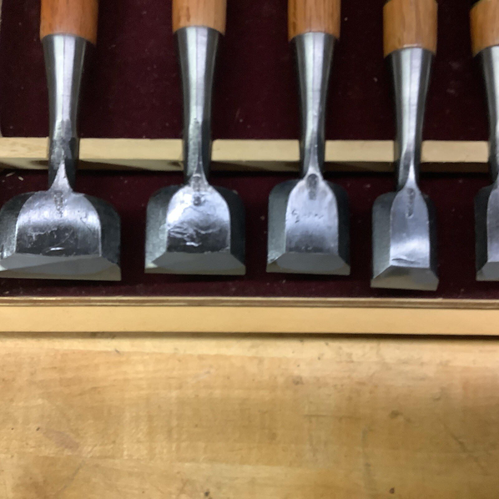 Set Of 10 Fine Japanese Chisels eBay
