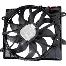 Cooling Fan Assembly Single Fan 2.0L/3.0L for 18-22 WRANGLER JL /20-21 GLADIATOR