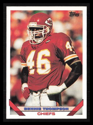 Bennie Thompson 1993 Topps #377 Kansas City Chiefs | eBay Bennie Thompson 1993 Topps #377 Kansas City Chiefs | eBay