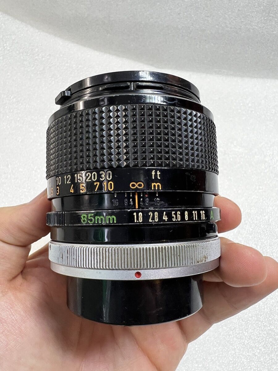 Canon FD 85mm f1.8 SSC Prime Portrait Lens (AS-IS) PLEASE Canon FD 85mm f1.8 SSC Prime Portrait Lens (AS-IS) PLEASE