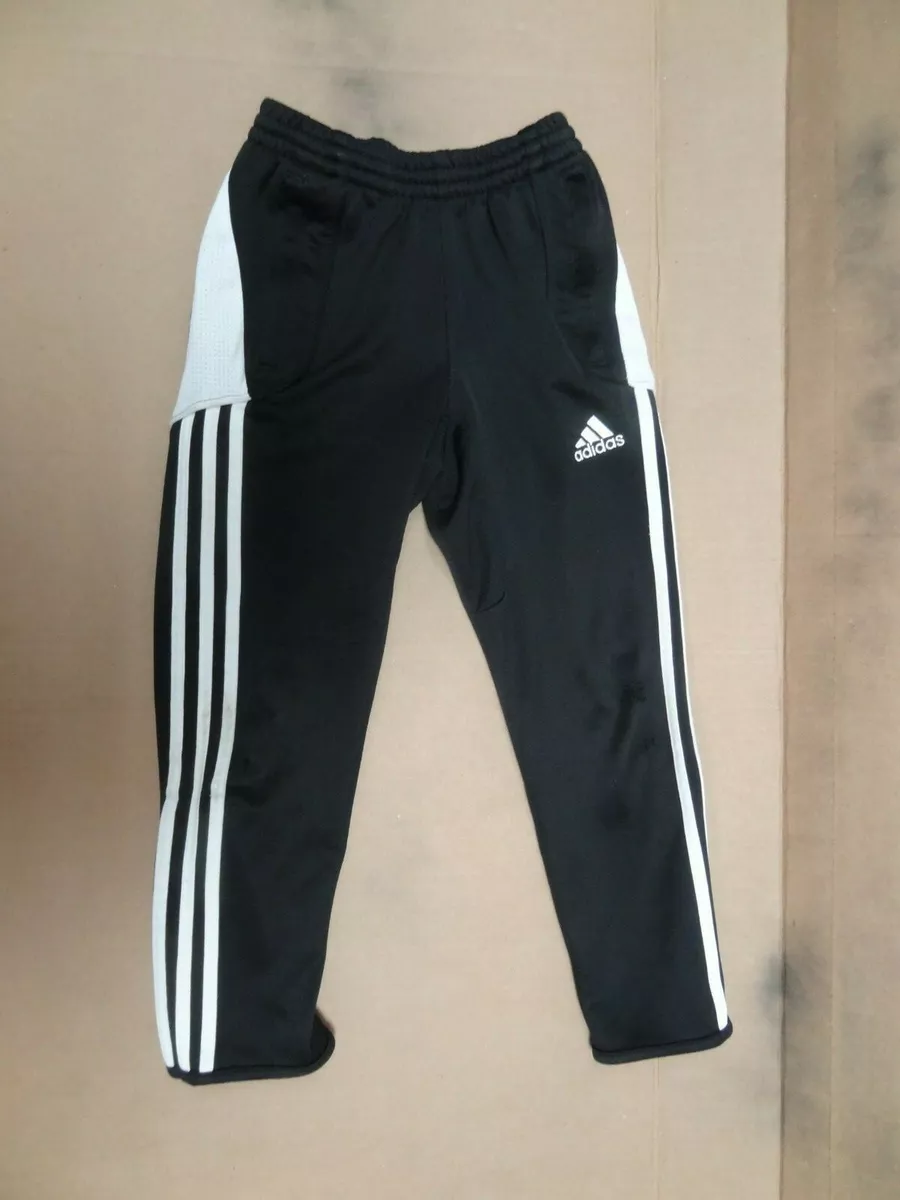 CLIMACOOL BOYS YOUTH X-SMALL ATHLETIC SOCCER SWEAT PANTS BLACK &amp; WHITE | eBay