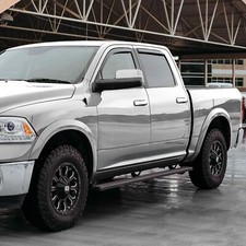 In-channel Window Visor Rain Guard For 2009-2018 Dodge Ram 1500 2500 Crew Cab In-channel Window Visor Rain Guard For 2009-2018 Dodge Ram 1500 2500 Crew Cab