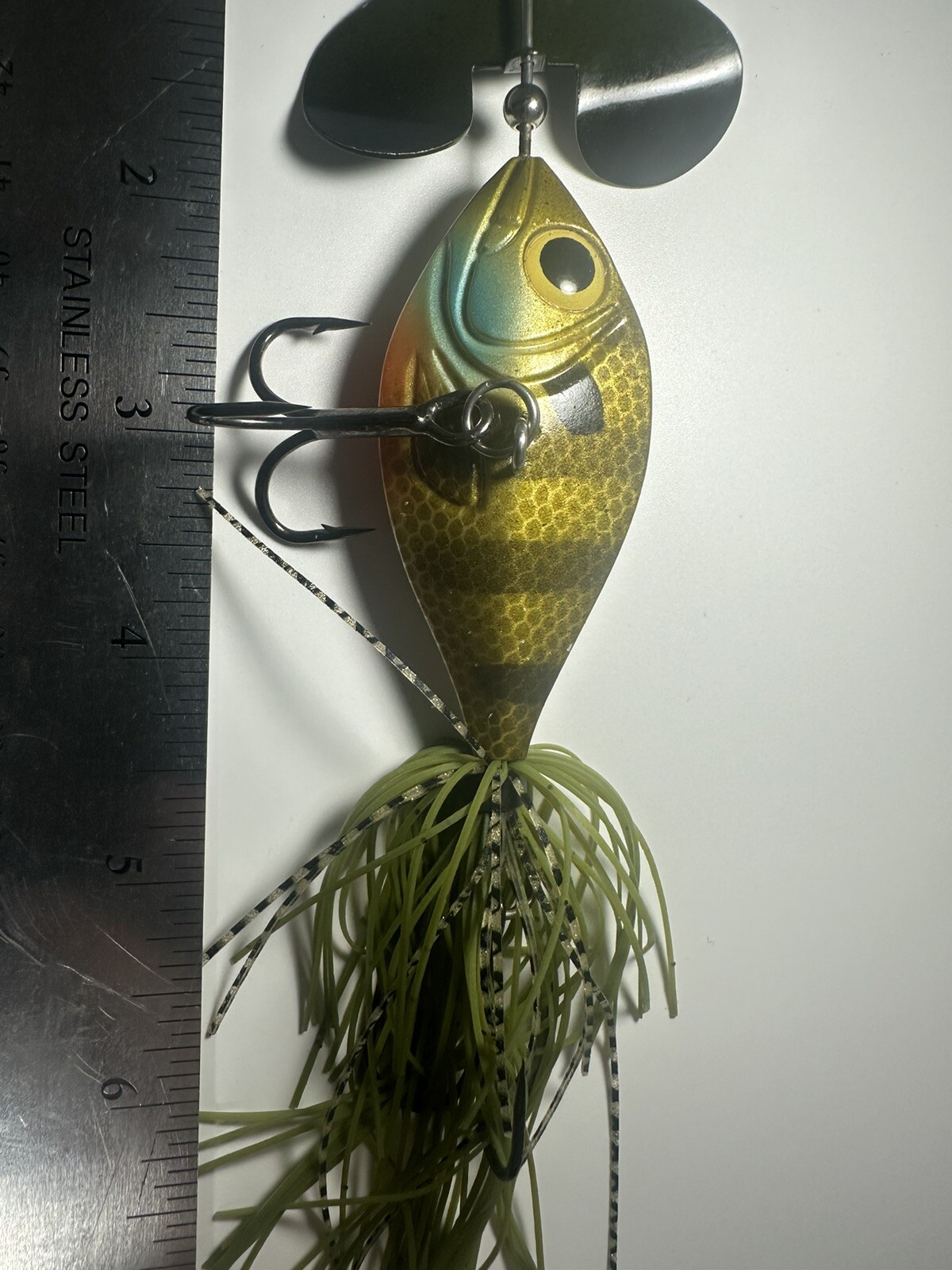 Evolution Baits Grass Burner Blue Gill RARE Topwater Buzzbait Fishing Lure - Image 2