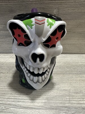 Monster Jam Grave Digger Skull Monster Truck Plastic Souvenir Mug