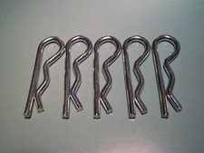 Mannesmann 5 x R - Clip Spring Retaining Clip 2.3 x 40mm Stainless Steel GS TUV