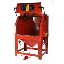 Cabina di sabbiatura, microbrasatrice, sabbiatrice professionale 990 litri co...