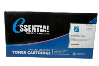 Essential Imaging Products Black Toner CTCF226A (Compatible with HP CF2264 )