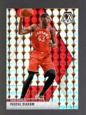 2019-20 MOSAIC SILVER PRIZM #19 PASCAL SIAKAM TORONTO RAPTORS