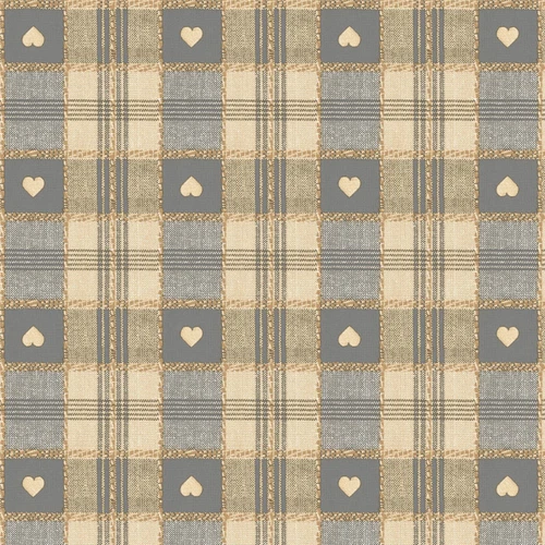 SILVER GREY SWEETHEART BEIGE CHECK PVC PLASTIC OIL VINYL TABLE CLOTH WIPE CLEAN