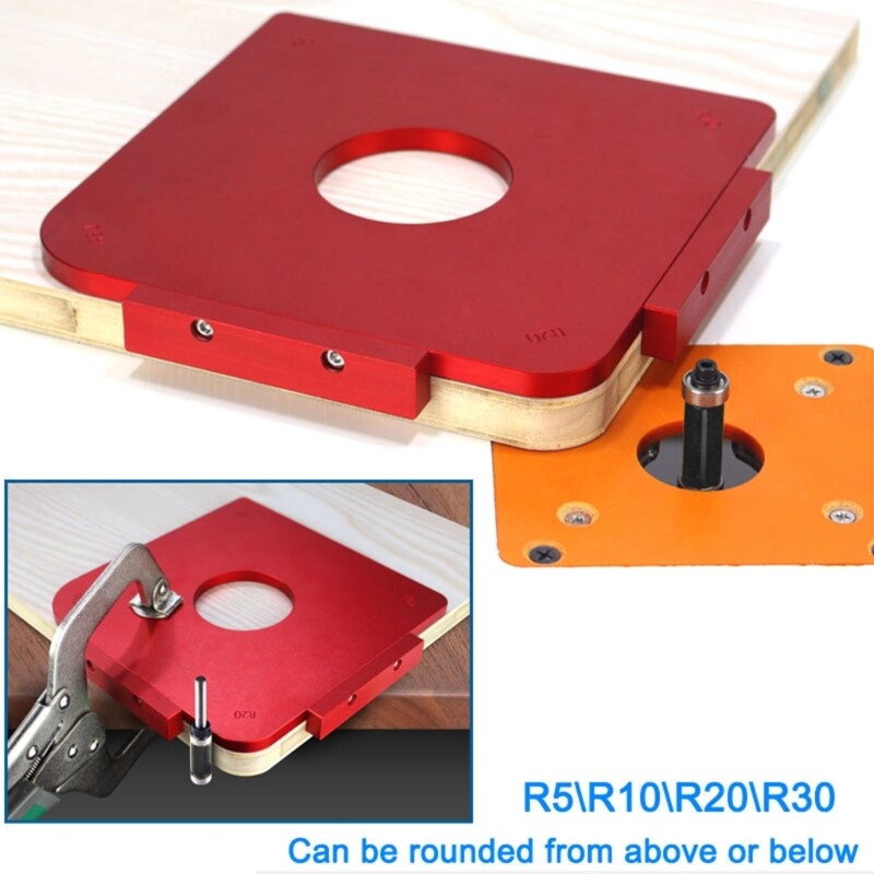 Round Corner Jig Templates Routing Rounded Corners Router Bit Templates ...