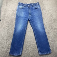 VTG Levi's Jeans Mens 38 X 29 Blue Action Straight Leg Denim Pants 90s 35 x 27