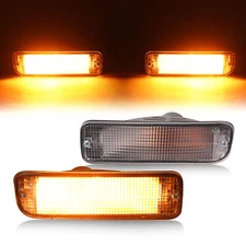 Left&Right Clear Bumper Turn Signal Lights Assembly For Toyota Tacoma 4WD 95-97