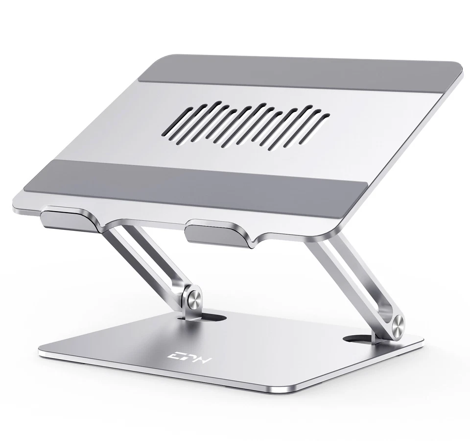 Laptop Stand Ergonomic Portable Laptop Riser Adjustable Height Laptop Holder - Image 2 of 4