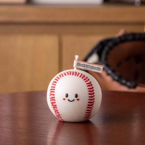 Handmade Baseball Scented Candle - Picture 11 of 14