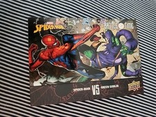 Spider-Man Vs Green Goblin BT-3 2023 Upper Deck Marvel Battle Time