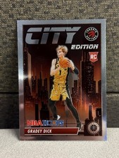 Gradey Dick #6 City Edition (RC) - 2023-24 Panini NBA Hoops Premium Stock